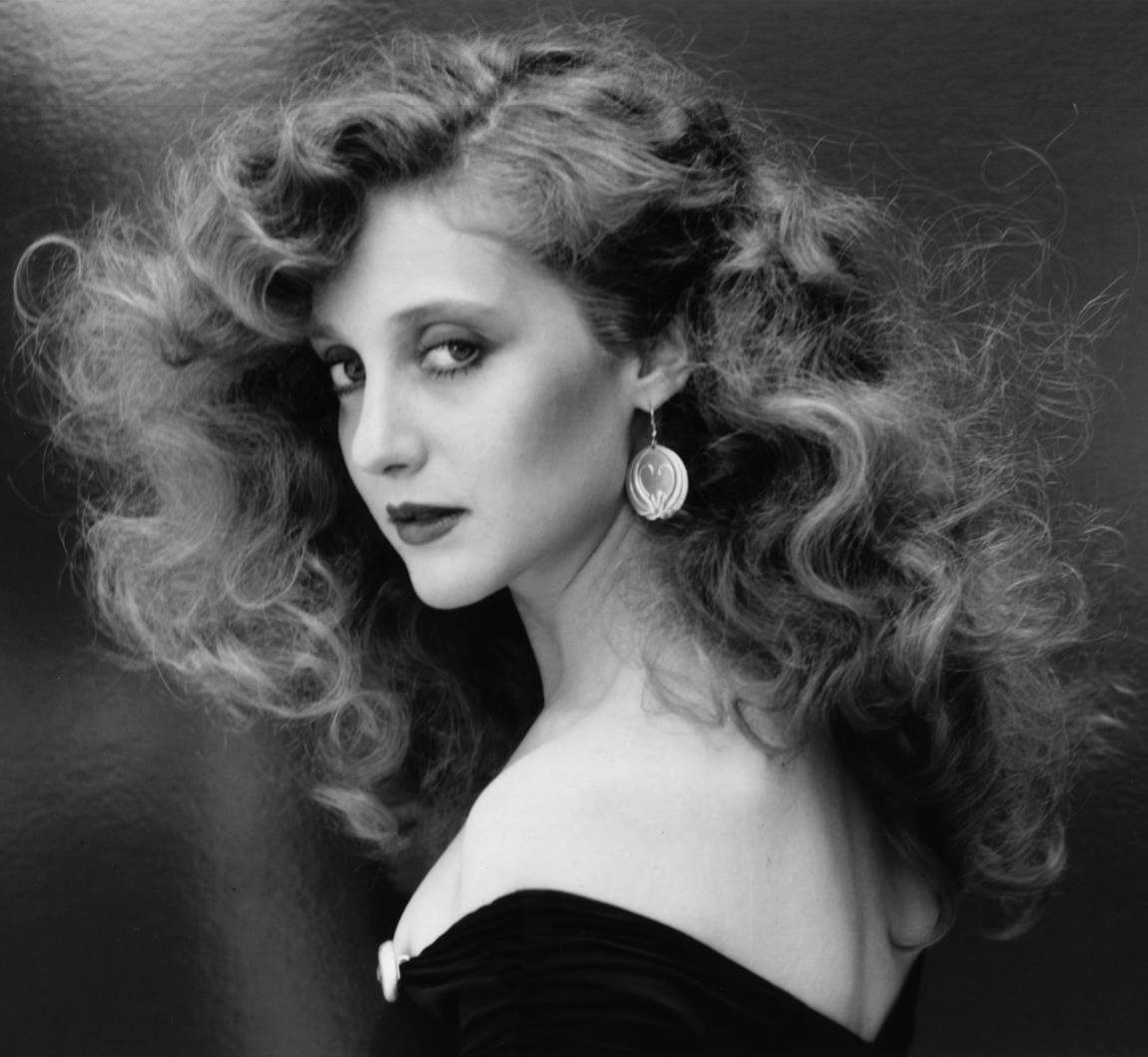 Carol Kane Monochrome Portrait Wallpaper