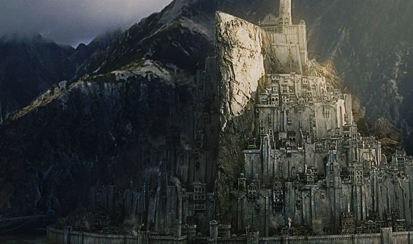 Castle 4k Lord Of The Rings Wallpaper