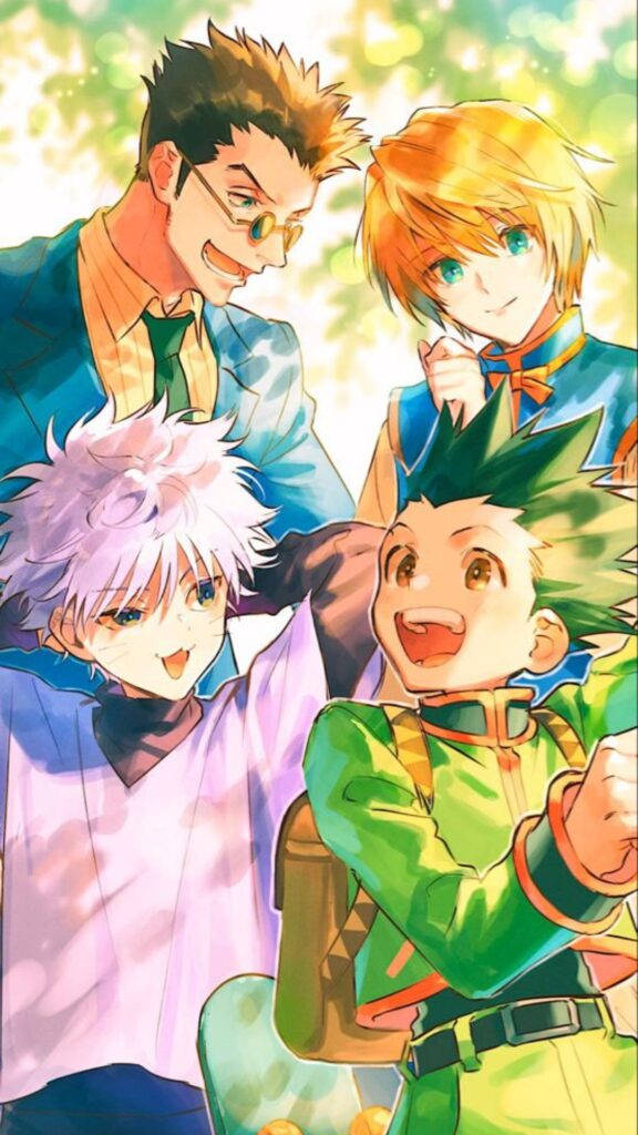 Catch Them All - Experience Hunter X Hunter In Your Pocket With The New Iphone. Wallpaper