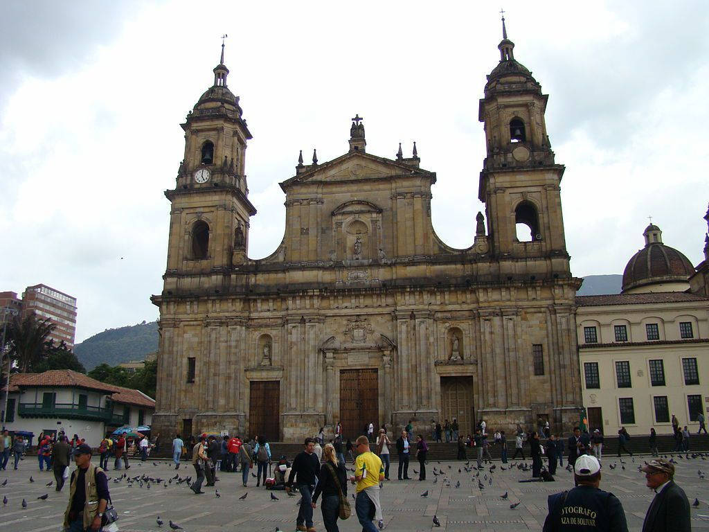 Catedral Primada De Colombia Bogota Wallpaper