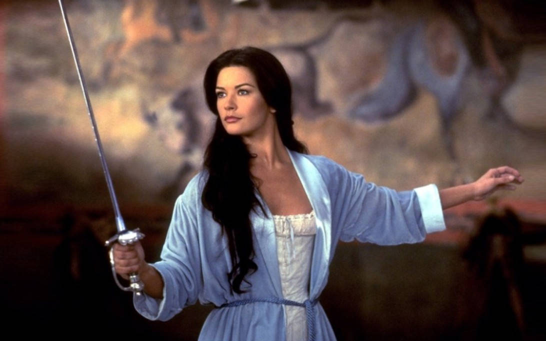 Catherine Zeta-jones In Zoro Wallpaper