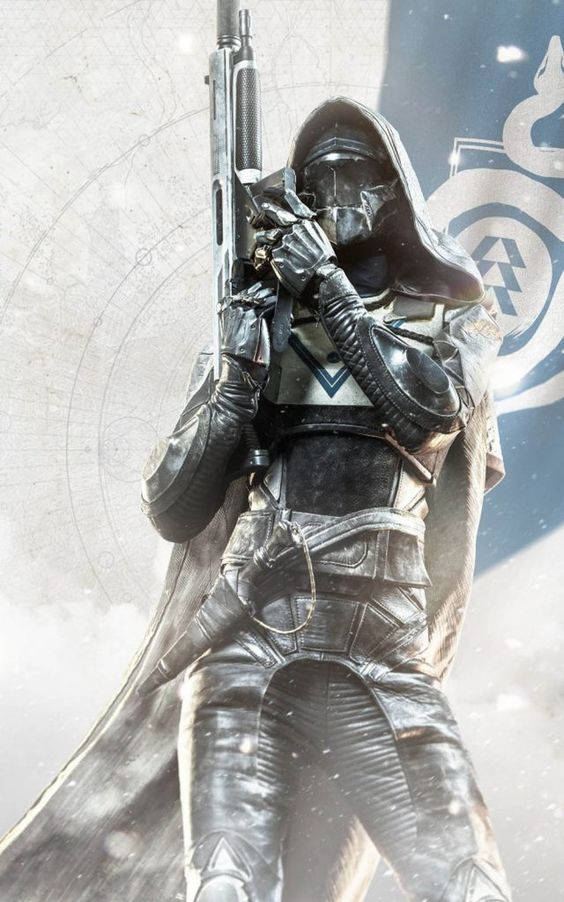 Cayde 6 Silver Armor Suit Mobile Wallpaper