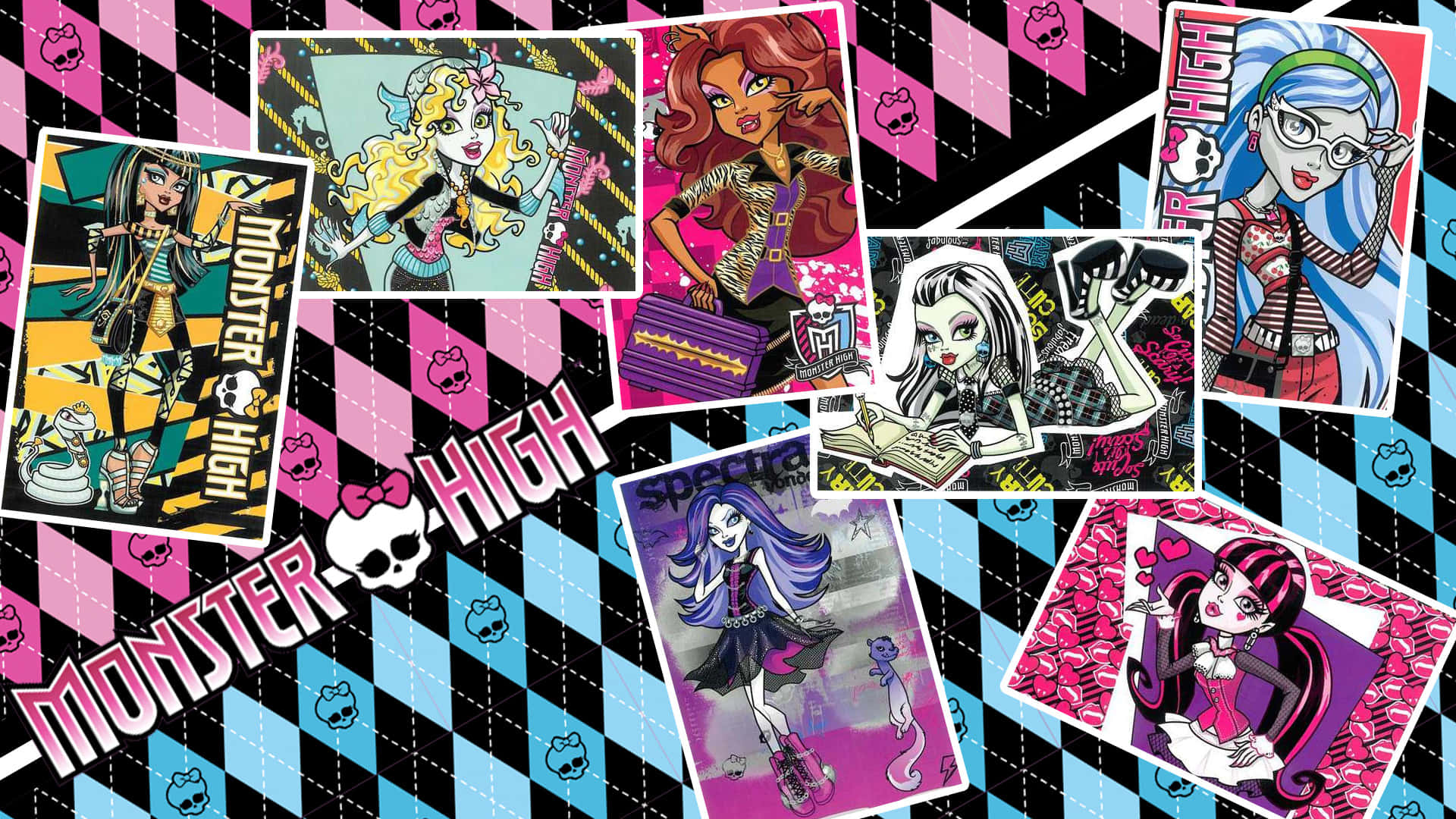 Celebrate Friendship And Creativity With Monster High! Wallpaper
