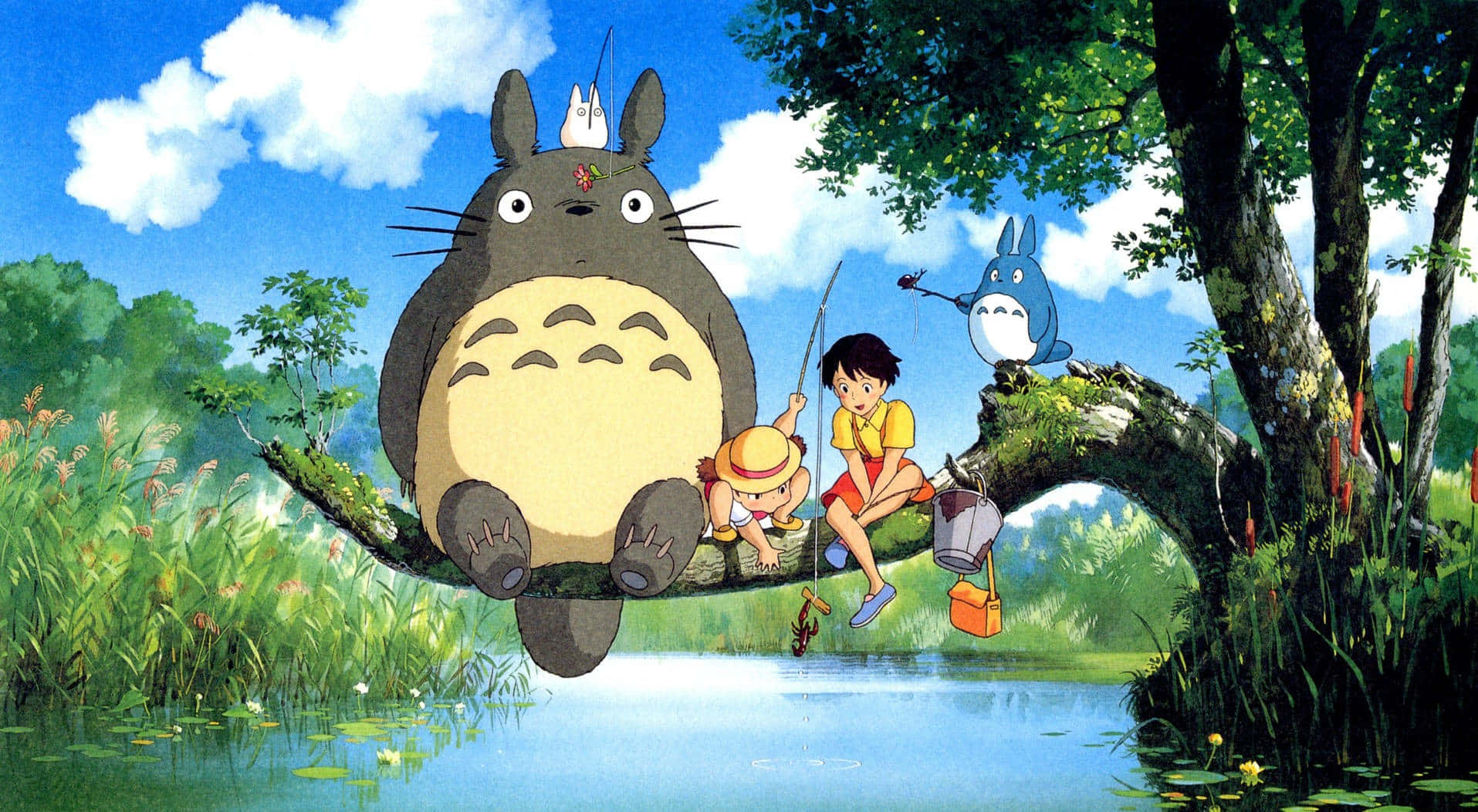 Celebrate Japanese Studio Ghibli Artistry With A Desktop Aesthetic Wallpaper