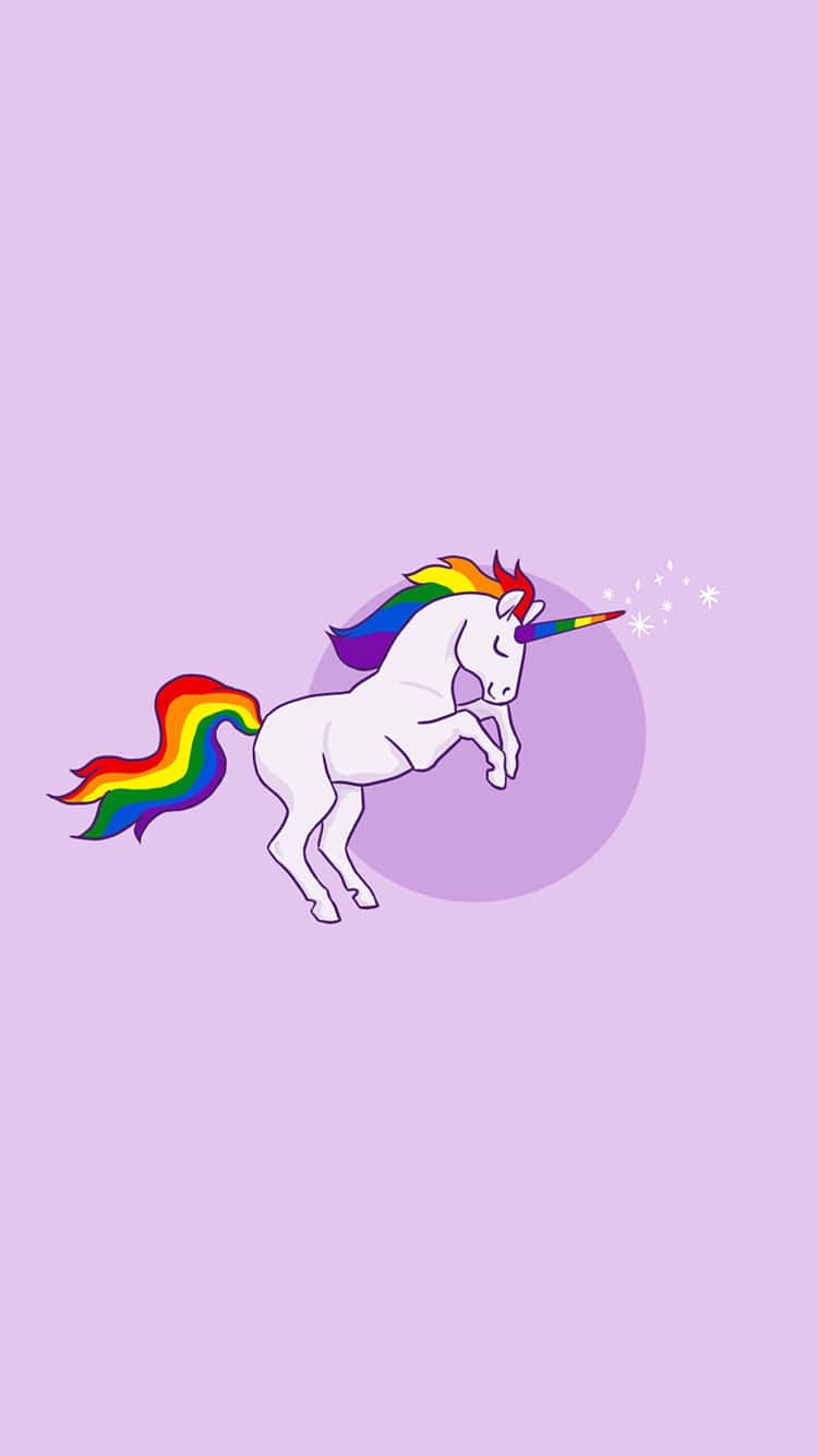 Celebrate Pride With The Lgbtq+ Community On Your Iphone. Wallpaper