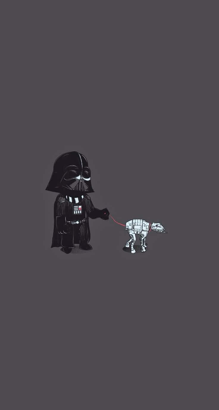 Celebrate Star Wars And Stay Up To Date With The Latest Technology. Wallpaper