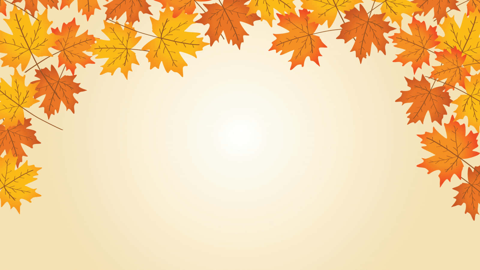 Celebrate The Beauty Of Fall With This Adorable Illustration Wallpaper