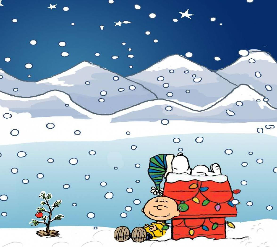 Celebrate The Holidays With Snoopy! Wallpaper