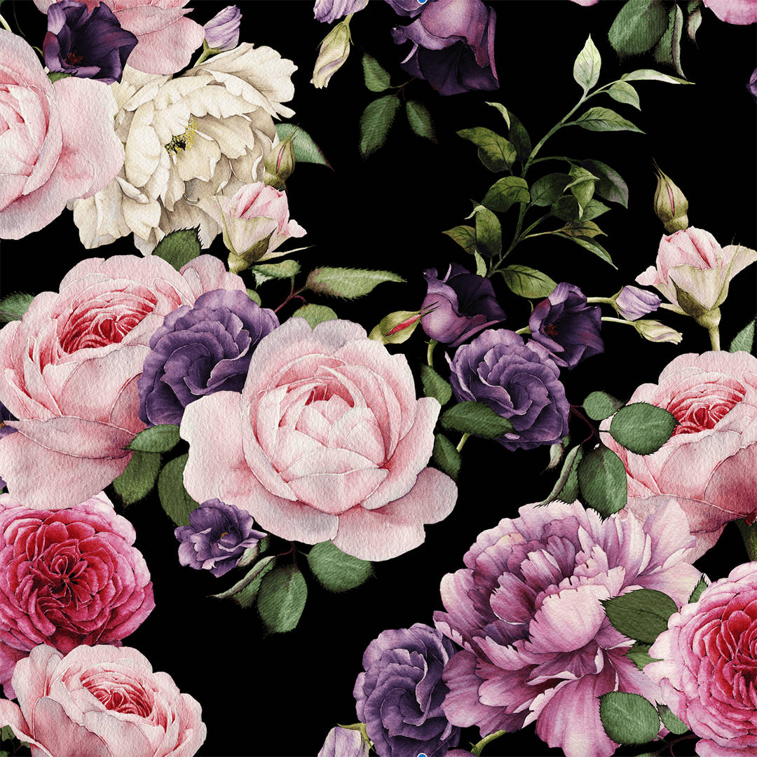 Celebrate The Joy Of Spring With A Classic Vintage Floral Design Wallpaper