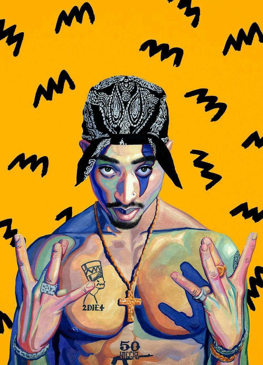 Celebrate The Life And Legacy Of Tupac With An Iphone Wallpaper