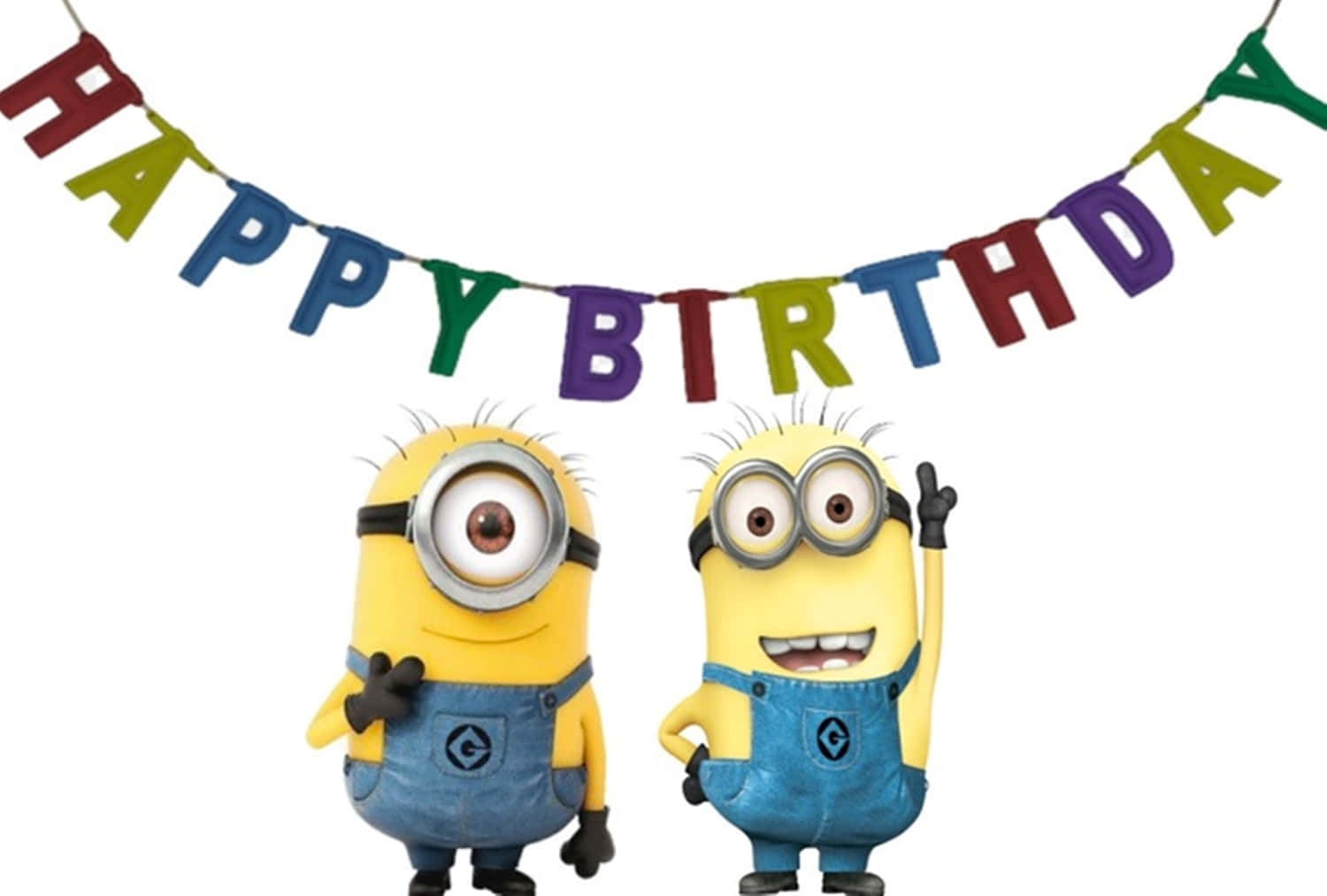 Celebrate With Minions! Wallpaper