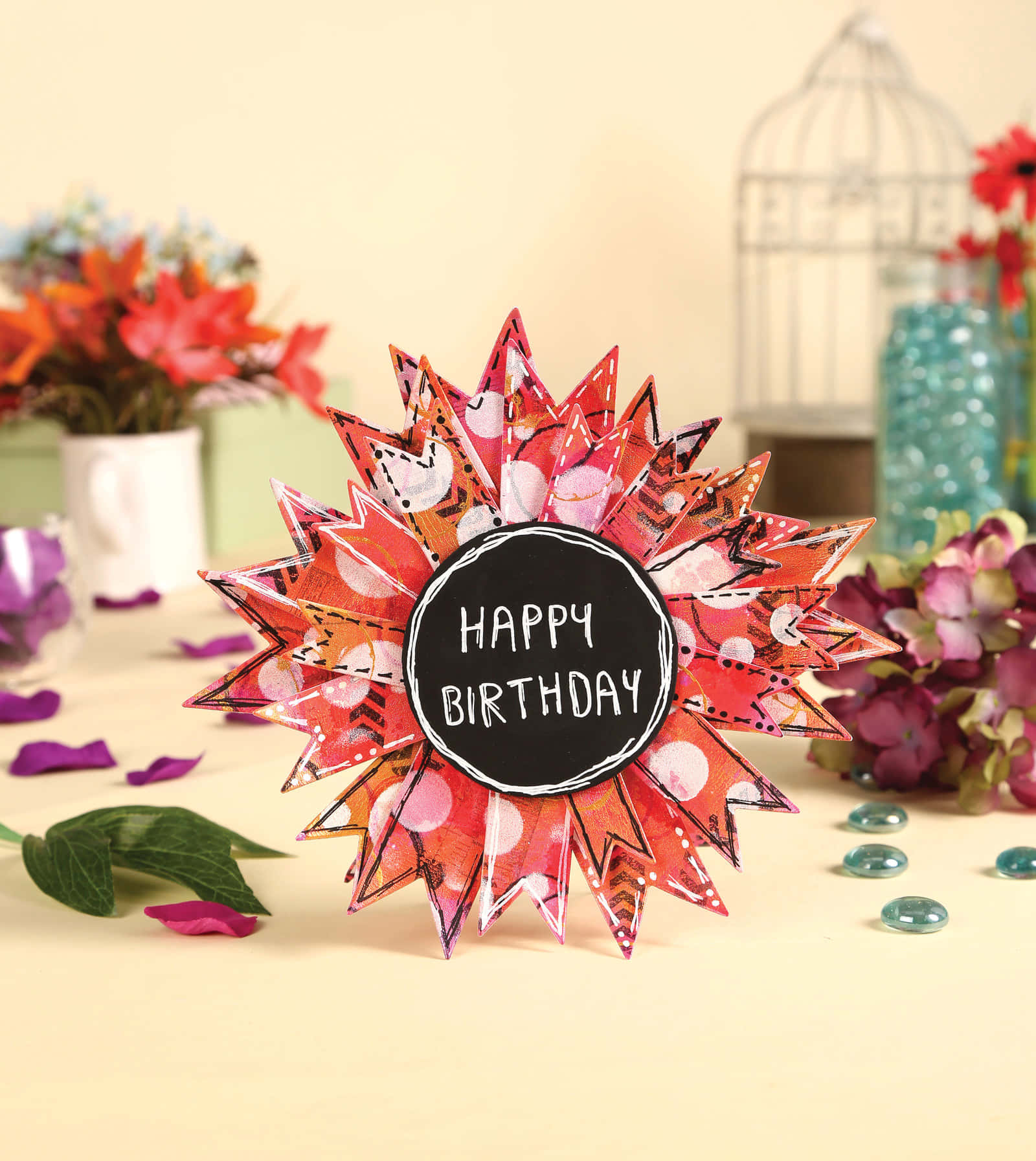 Celebrate Your Fall Birthday Surrounded By Nature's Bounty. Wallpaper