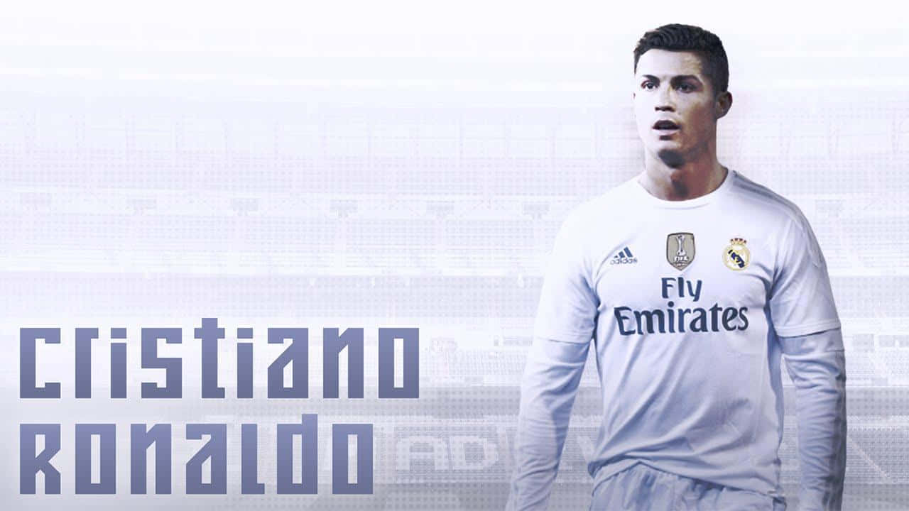 Celebrating A Goal Scored By Cristiano Ronaldo Wallpaper