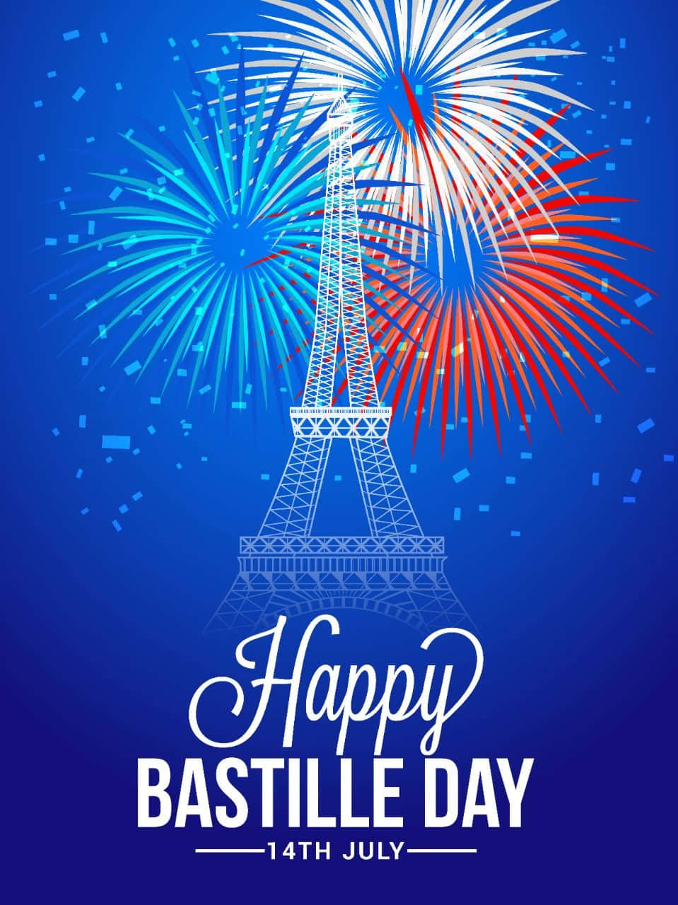 Celebrating Freedom On Bastille Day Wallpaper