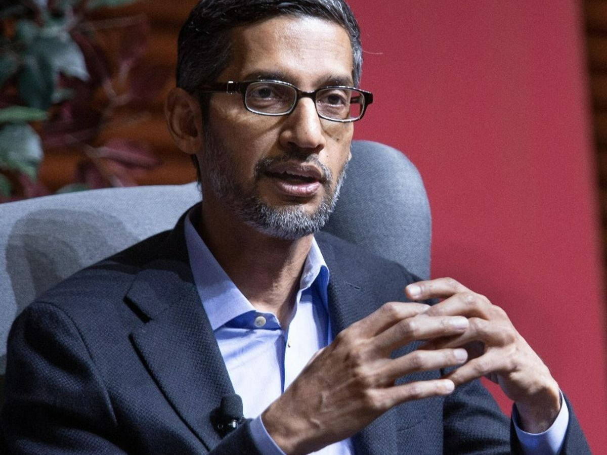 Ceo Sundar Pichai Richest Man On Earth Wallpaper