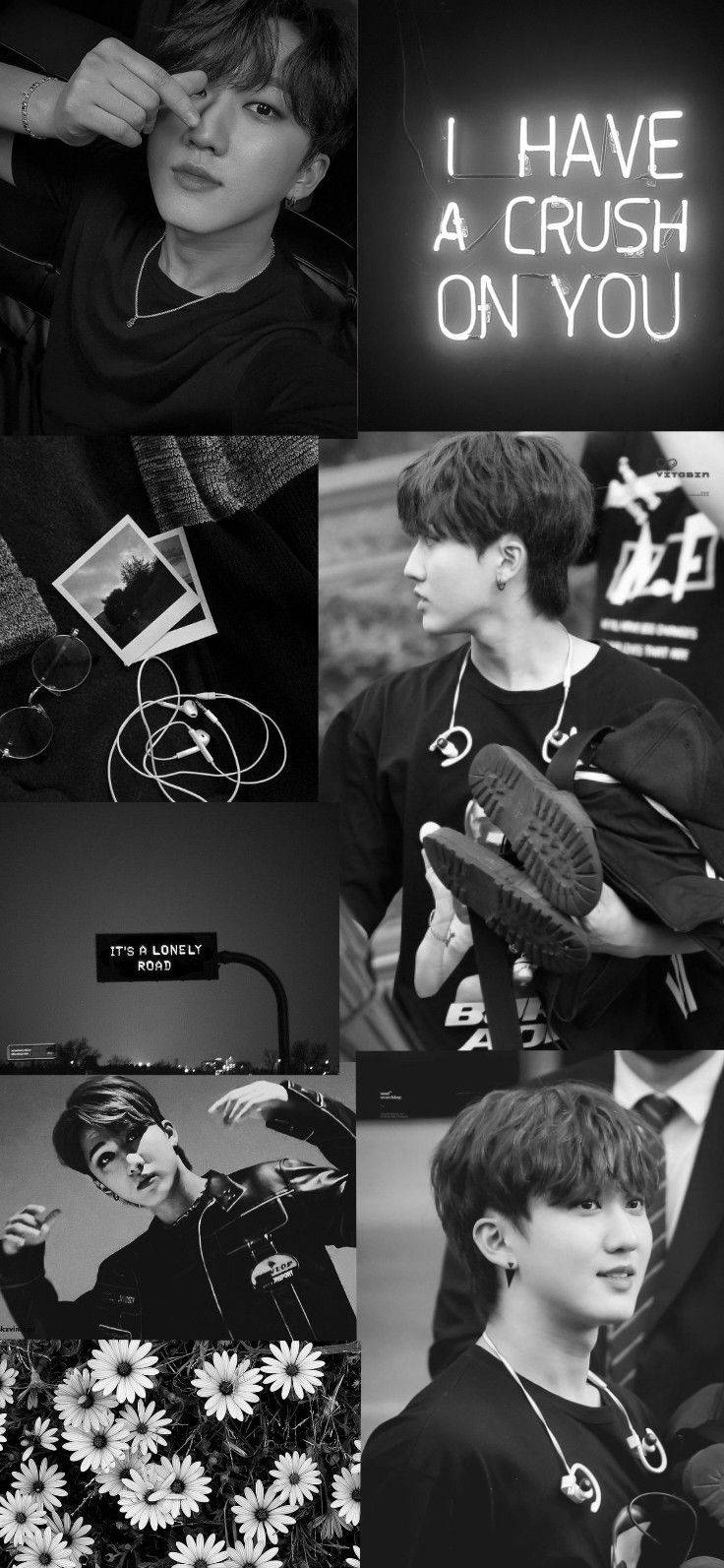 Changbin Black And White Wallpaper