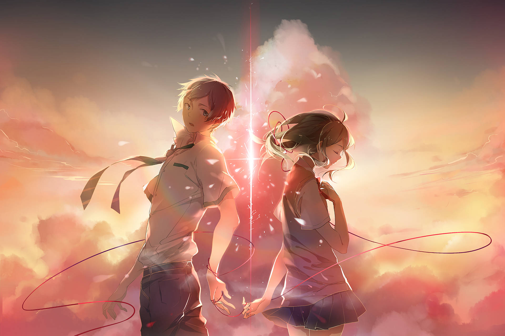 Download free Character Fan Art Your Name Anime 2016 Wallpaper -  MrWallpaper.com