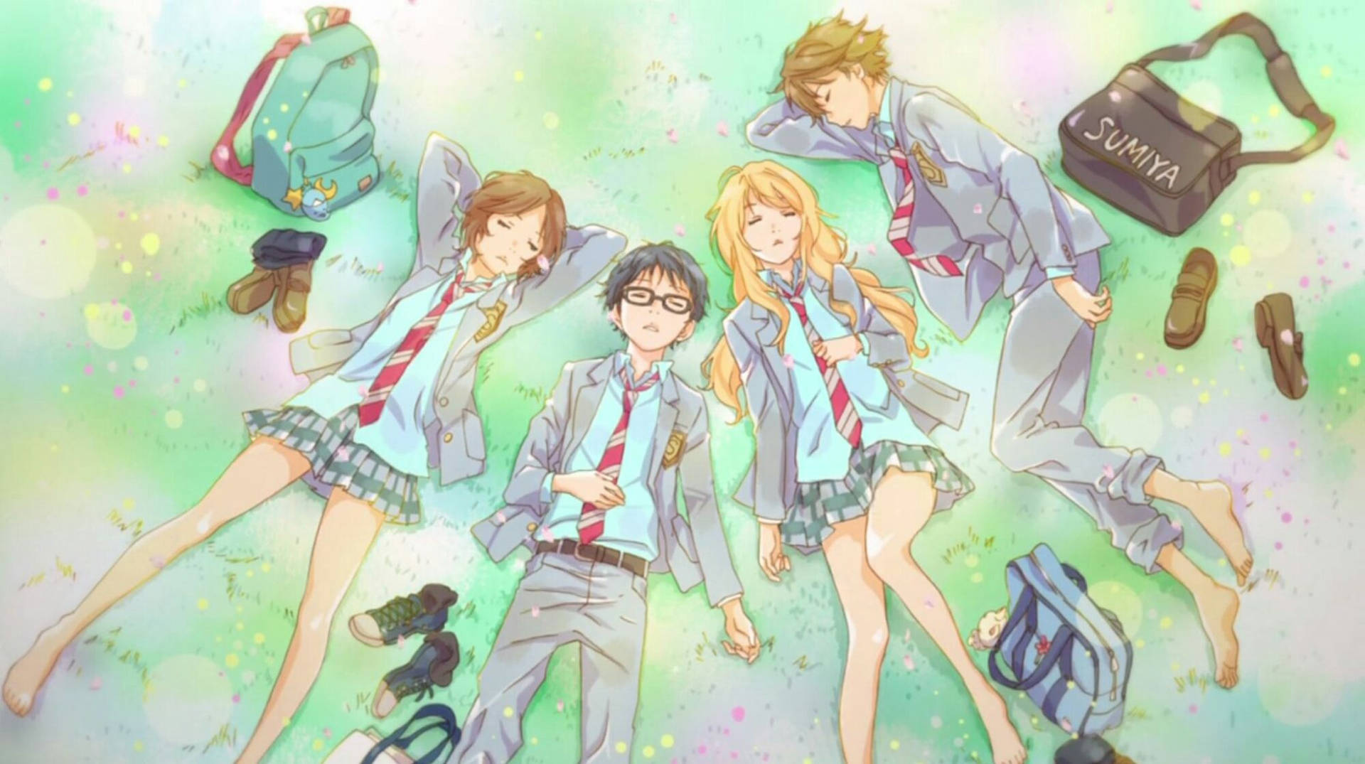 Your lie store in april characters