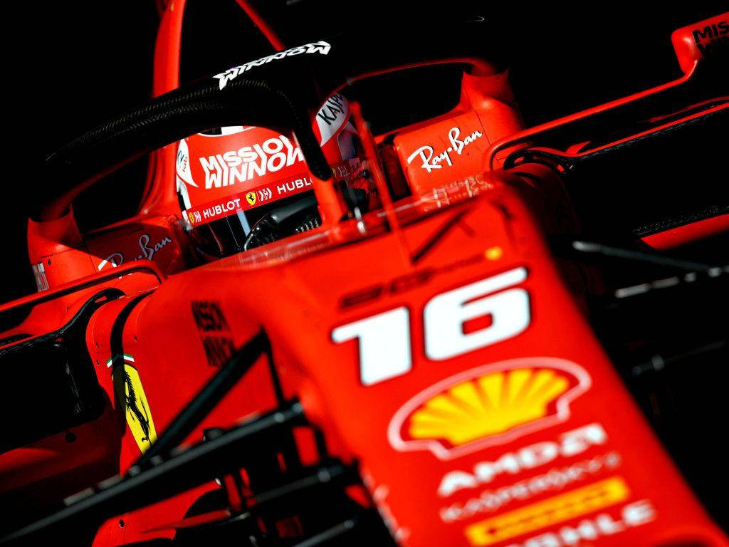 Charles Leclerc 16 Close Up Wallpaper