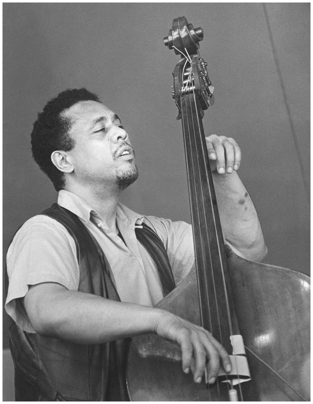 Charles Mingus Passionate Bassist Wallpaper