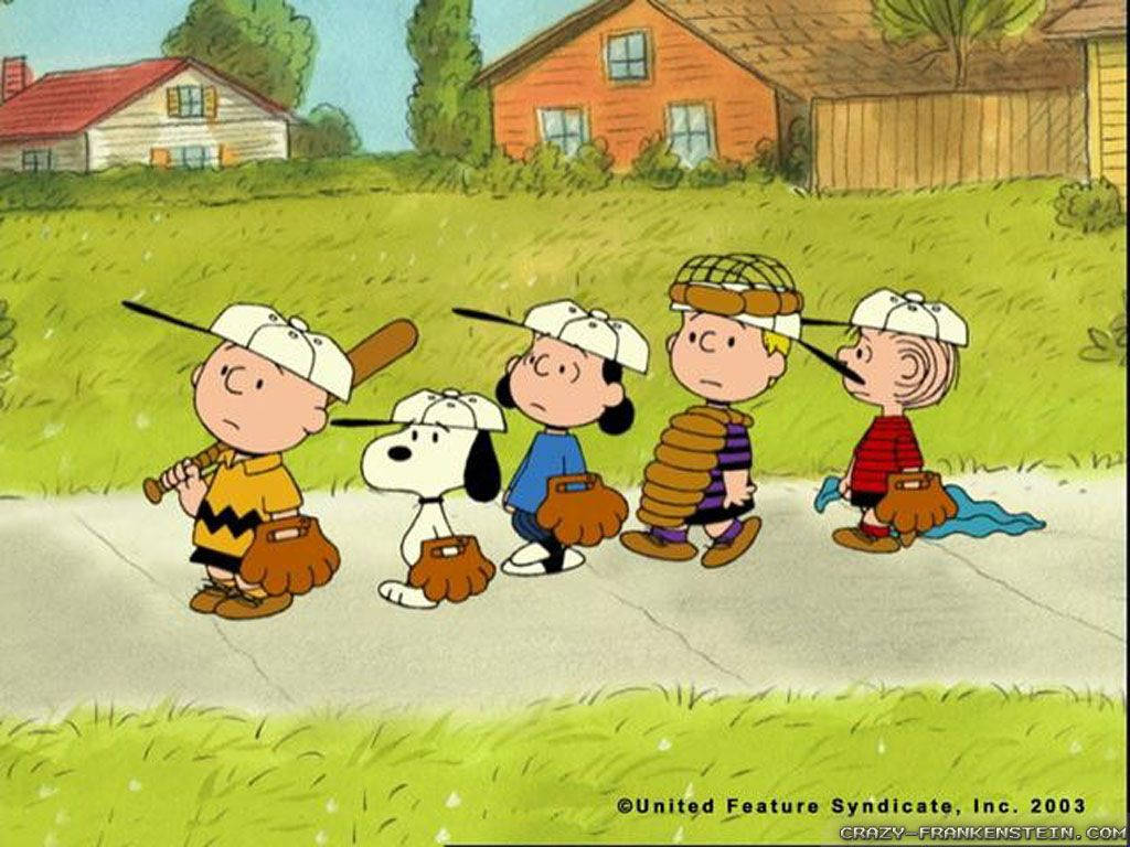 Charlie Brown And The Gang Wallpaper
