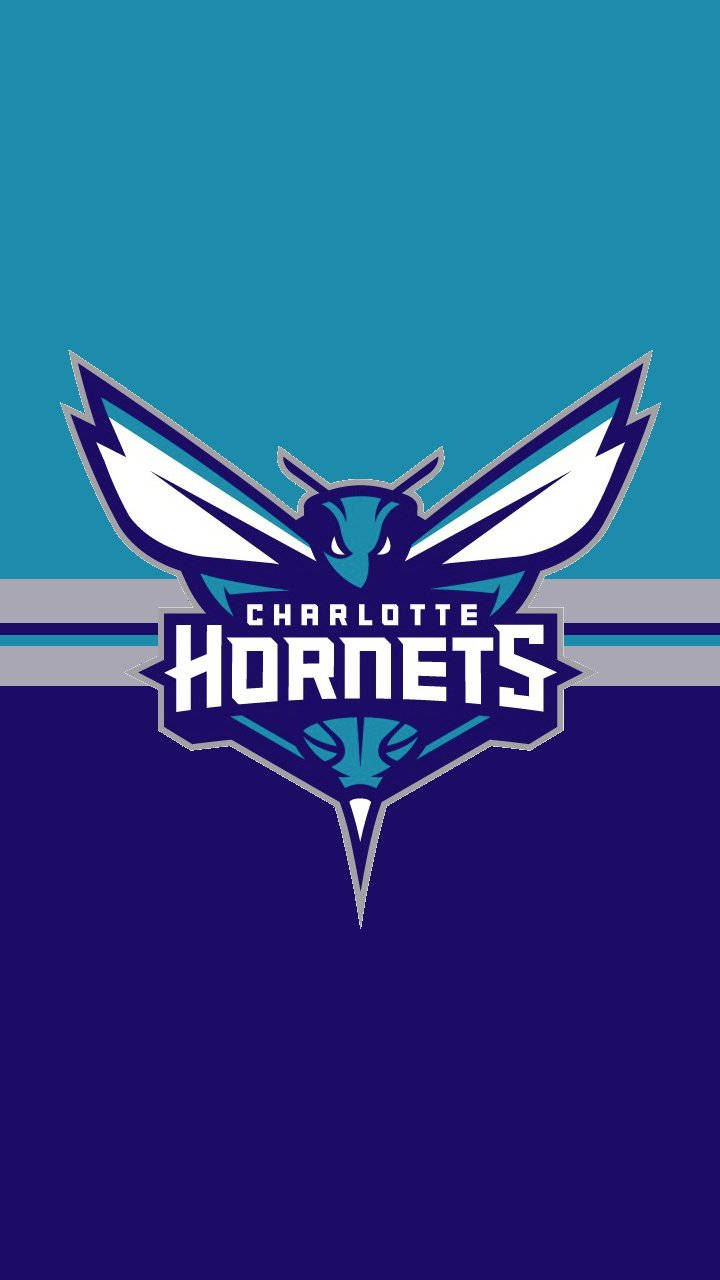 Charlotte Hornets Logo In Dark Blue Wallpaper