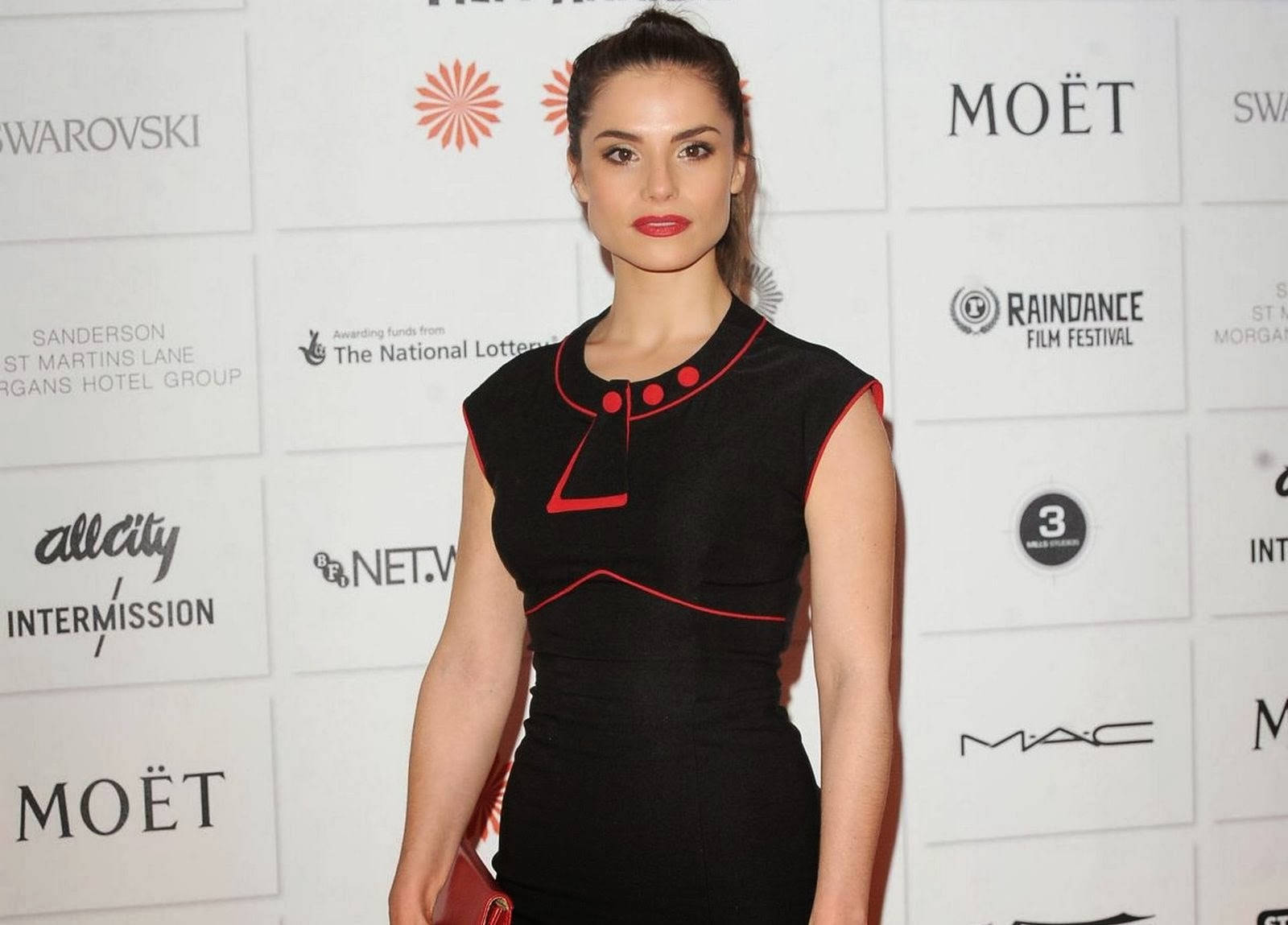 Charlotte Riley In Moet Bifa Wallpaper