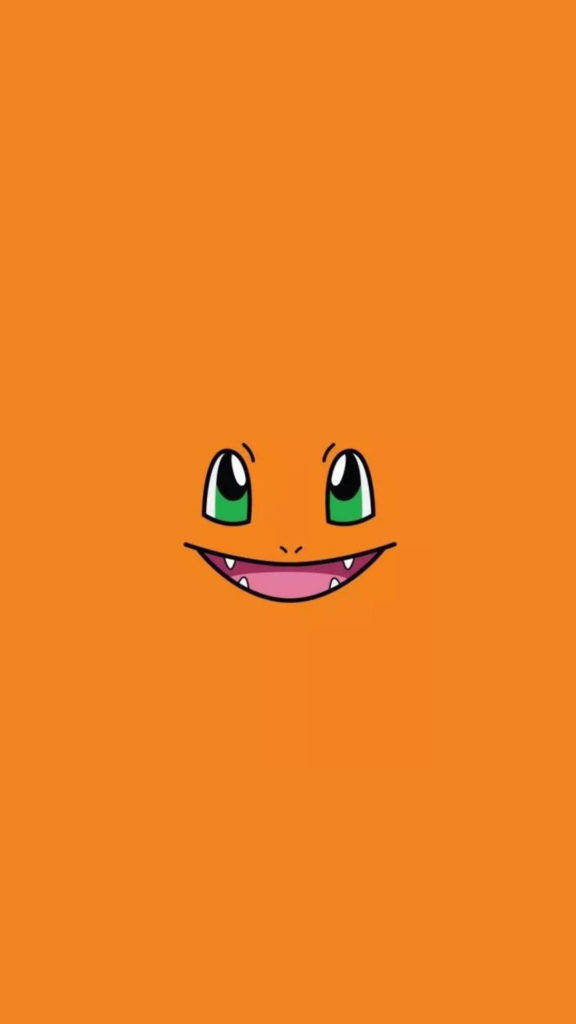 Charmander Face Pokemon Iphone Wallpaper