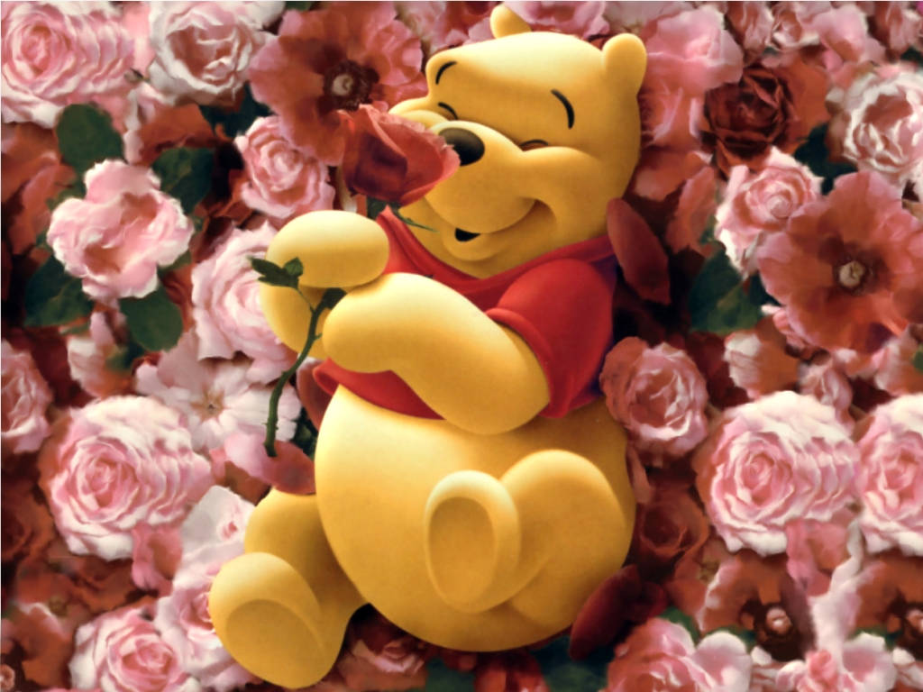Charming Winnie The Pooh Iphone Background Wallpaper
