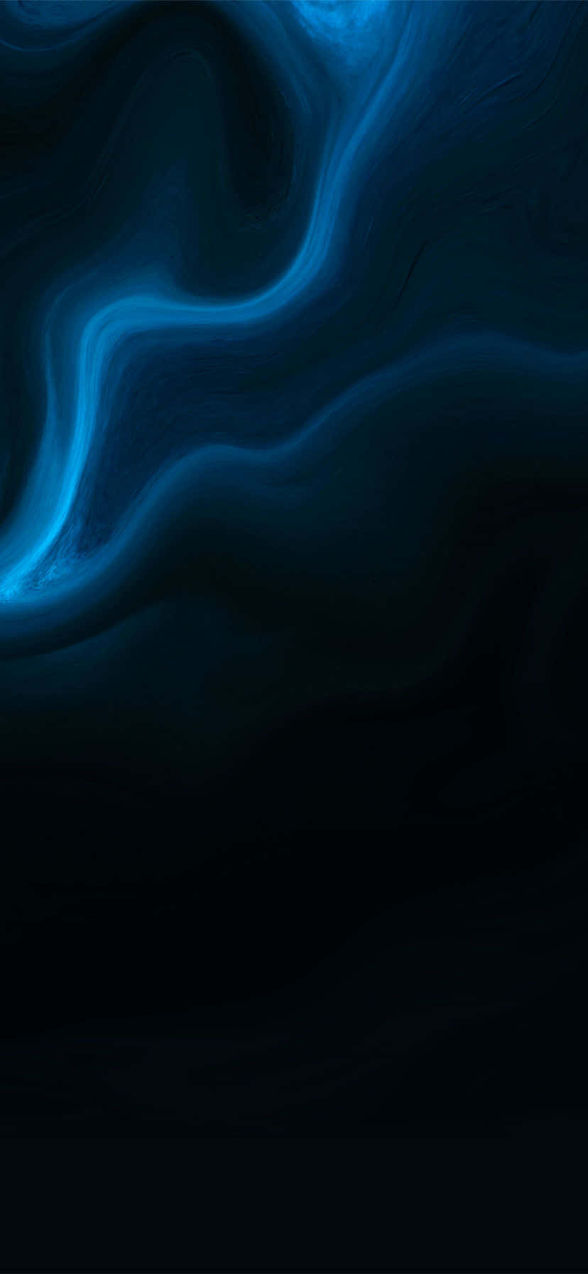 Check Out The New High-tech Black And Blue Iphone Wallpaper