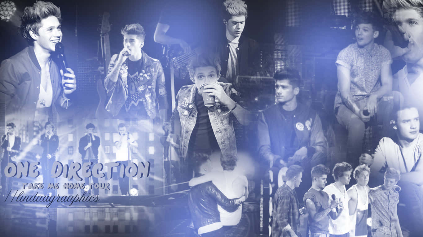 Check Out This Awesome One Direction Laptop For The Biggest 1d Fan! Wallpaper