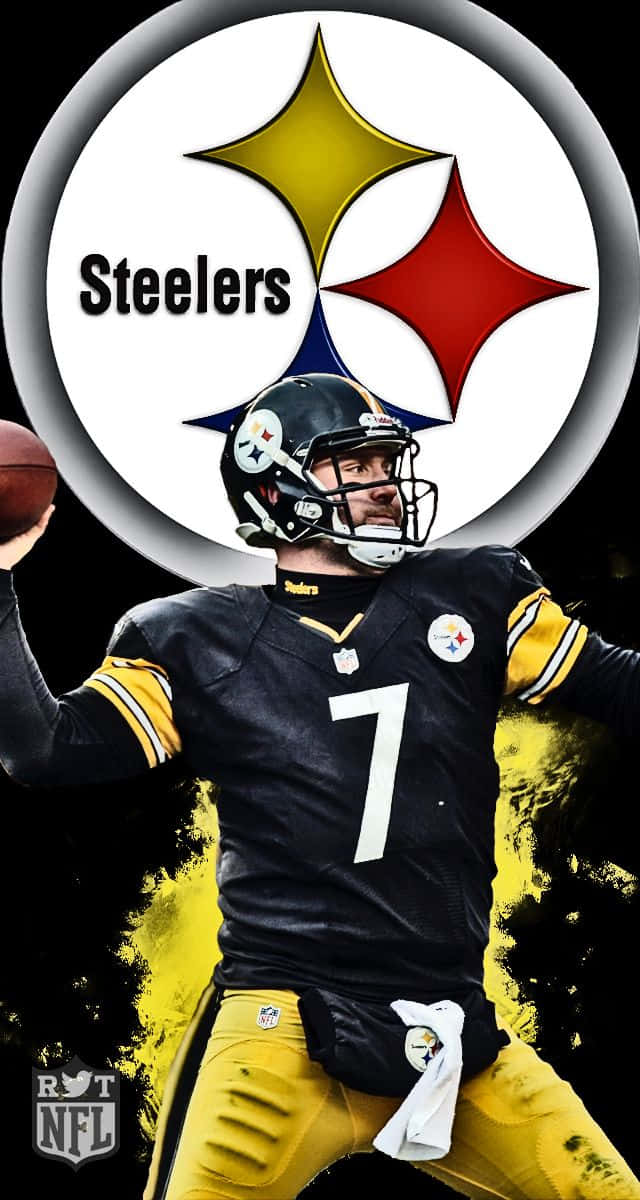 Check Out This Sleek Pittsburgh Steelers-themed Iphone Wallpaper