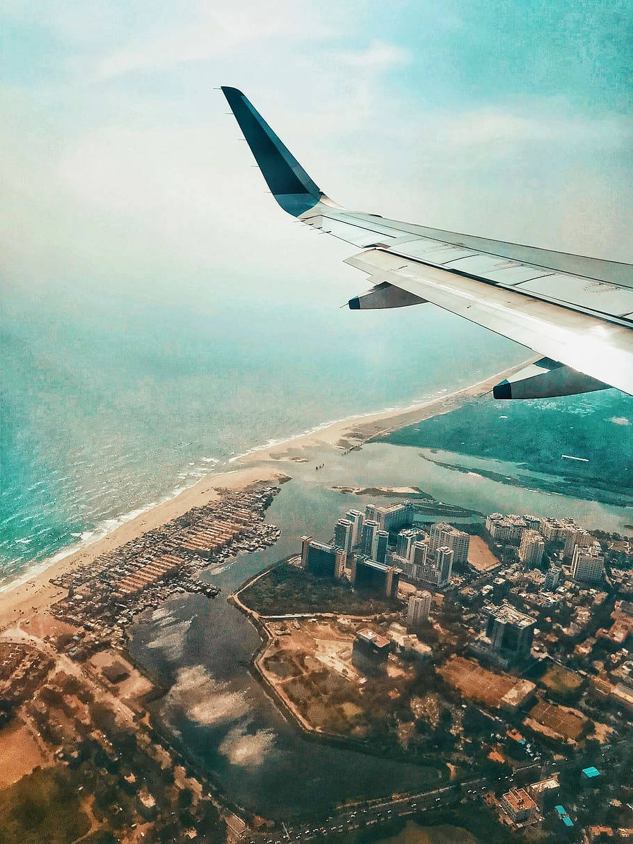 Chennai Airplane Shot Wallpaper