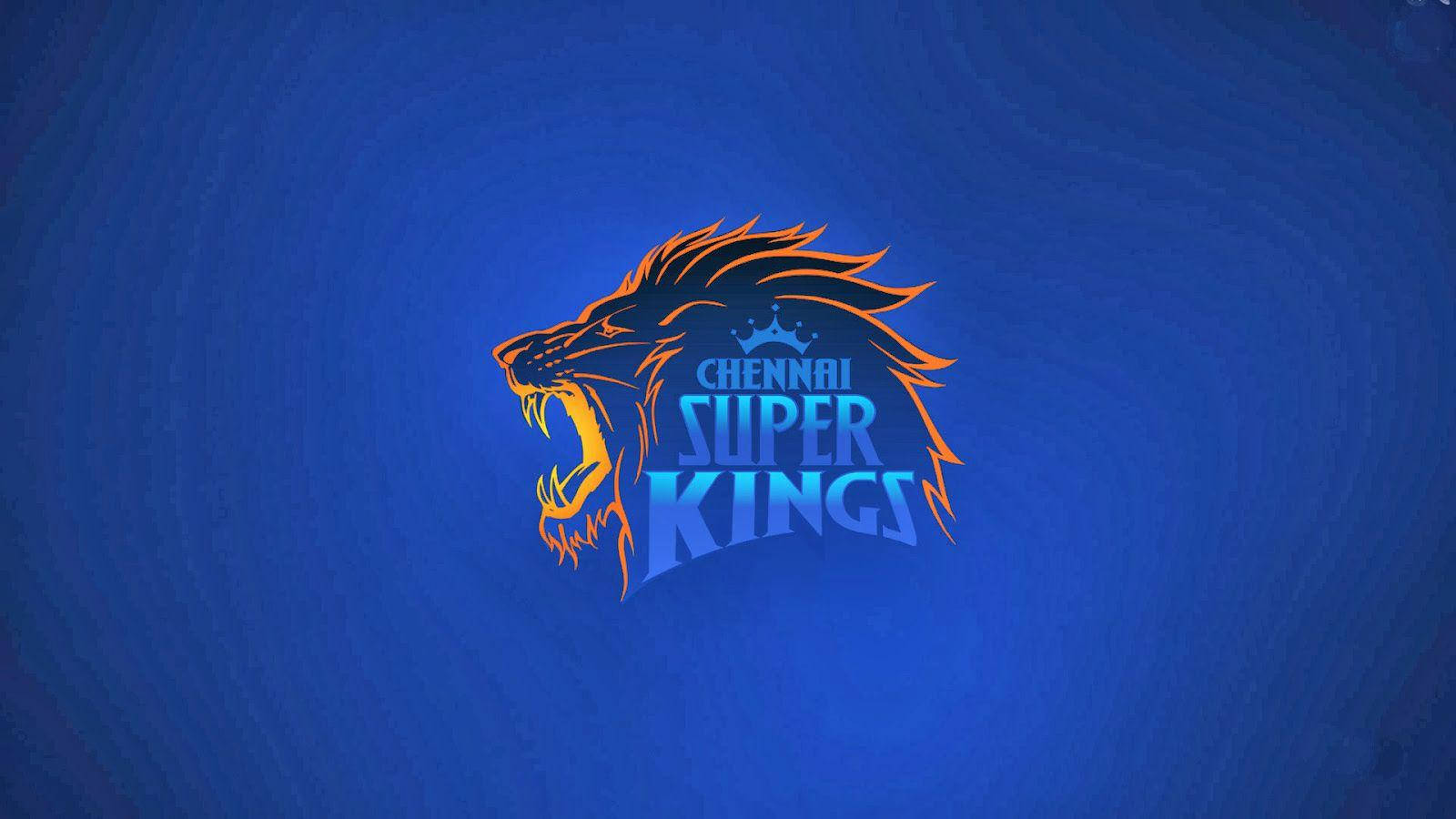 Chennai Super Kings Blue Lion Wallpaper