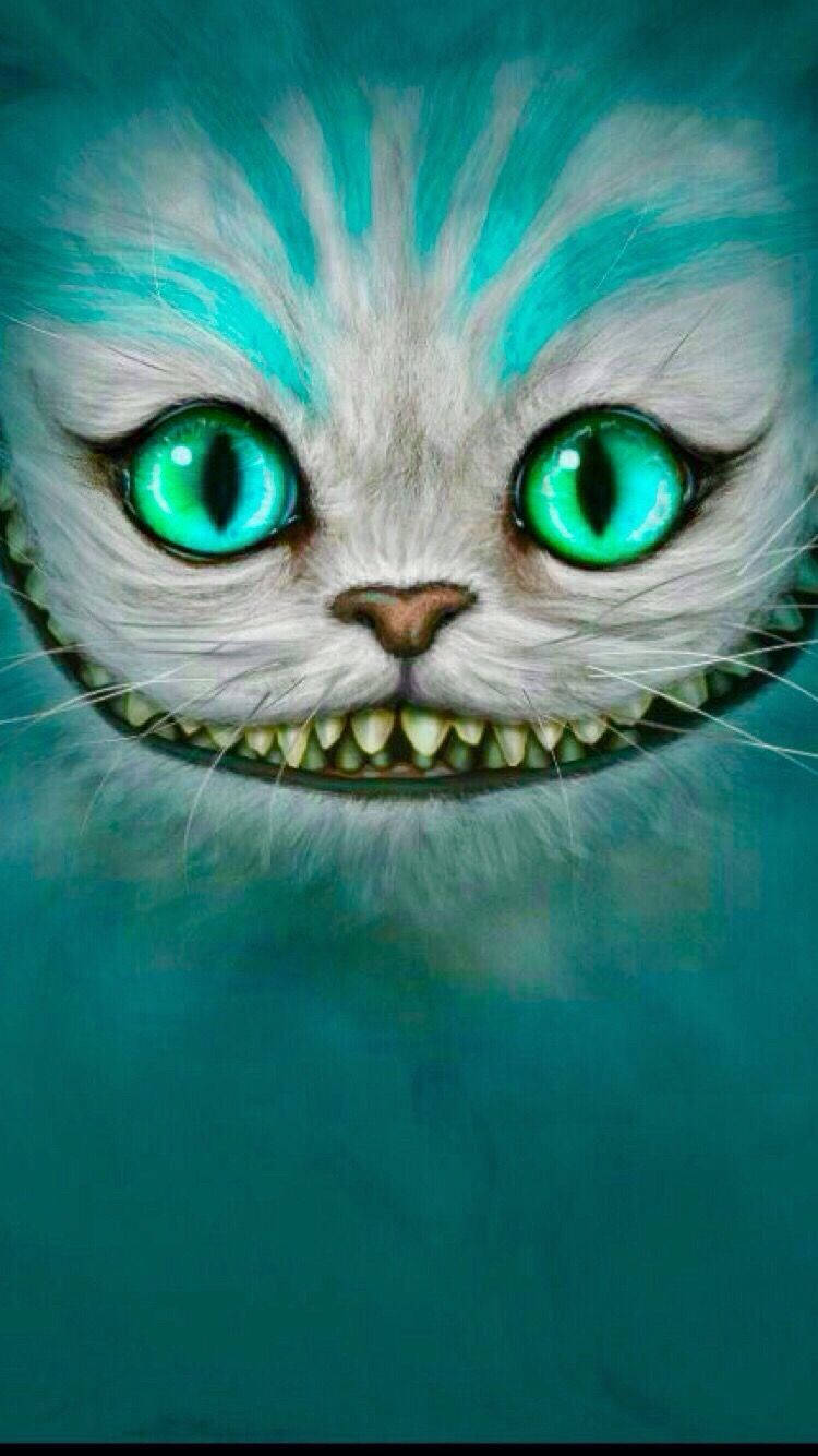 Cheshire Cat Cool Android Wallpaper