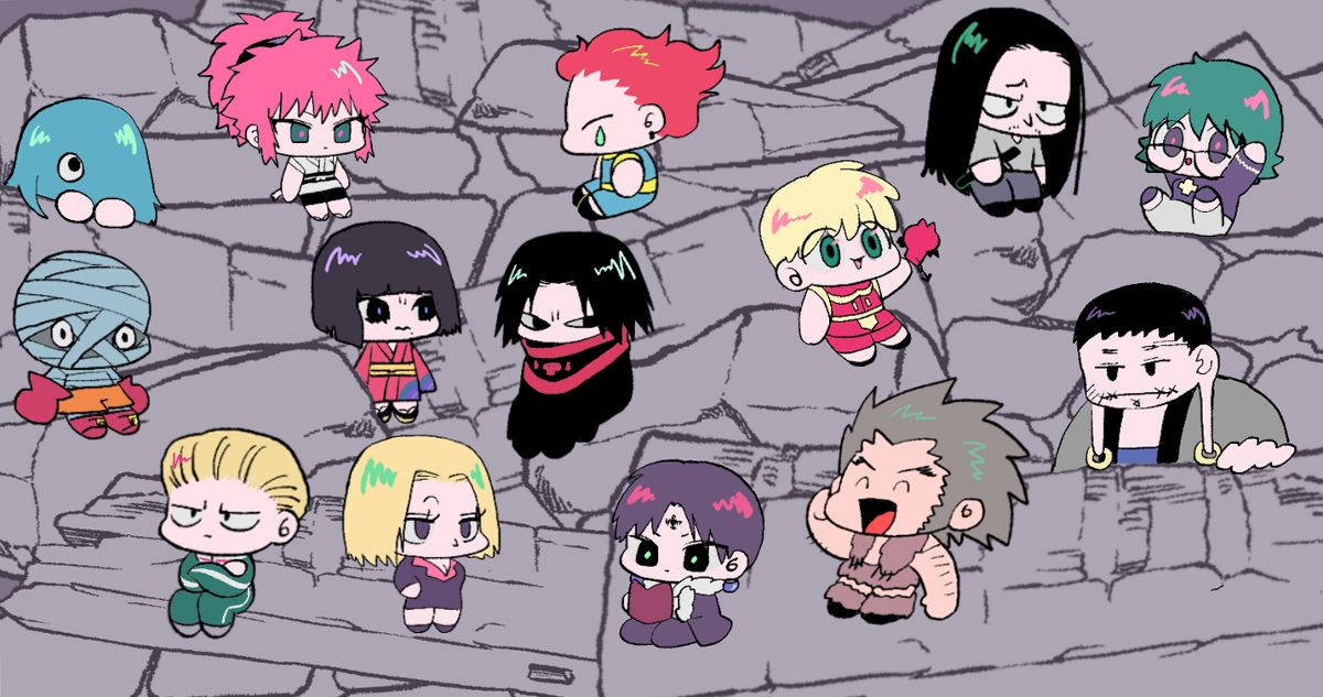 Chibi Art Phantom Troupe Wallpaper