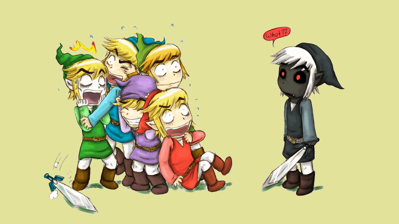 Chibi Legend Of Zelda Wallpaper