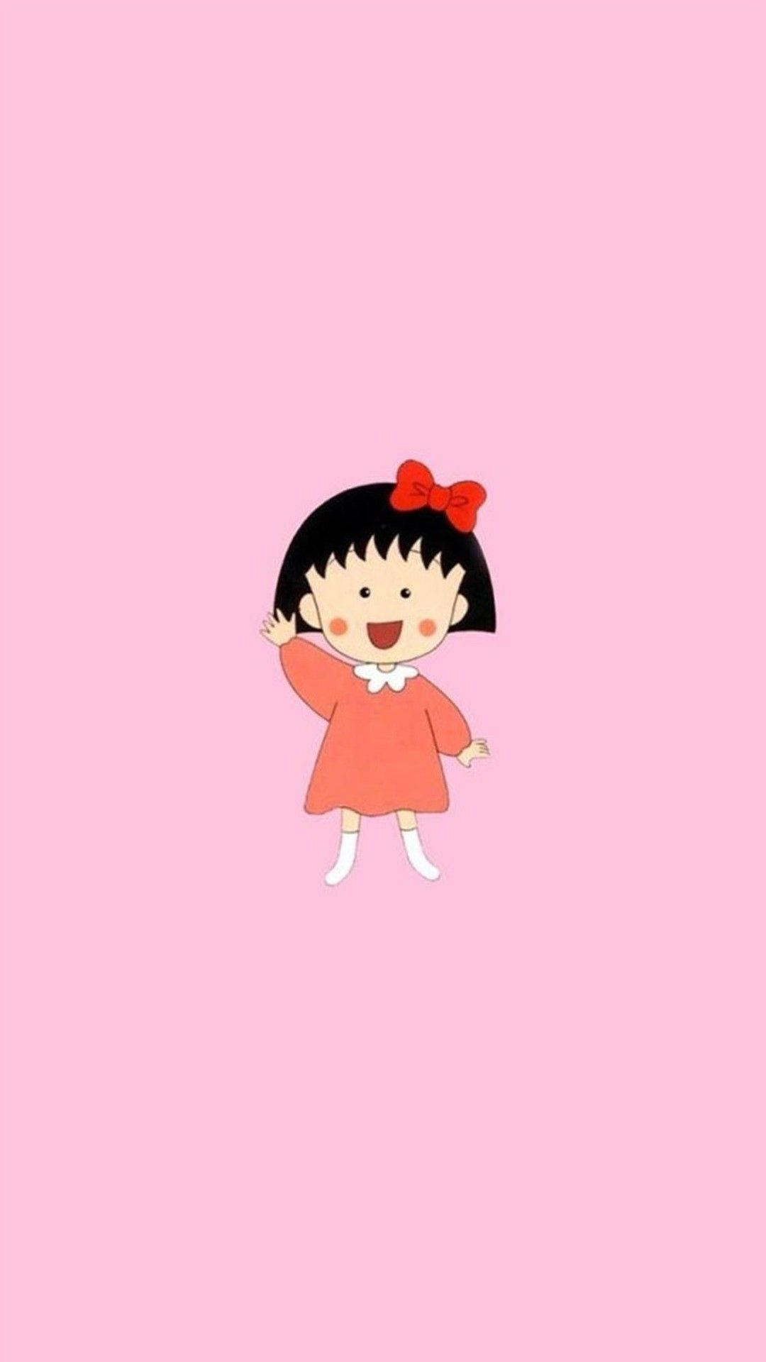 Download free Chibi Maruko Cute Android Wallpaper - MrWallpaper.com