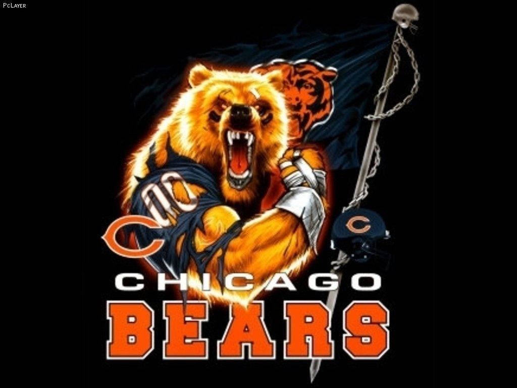 Chicago Bears Enraged Bear Wallpaper