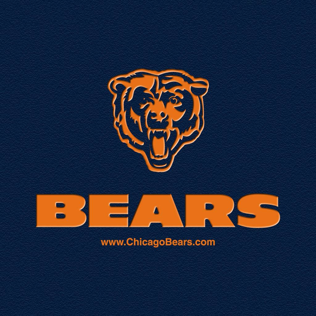 Chicago Bears Logo Blue Wallpaper