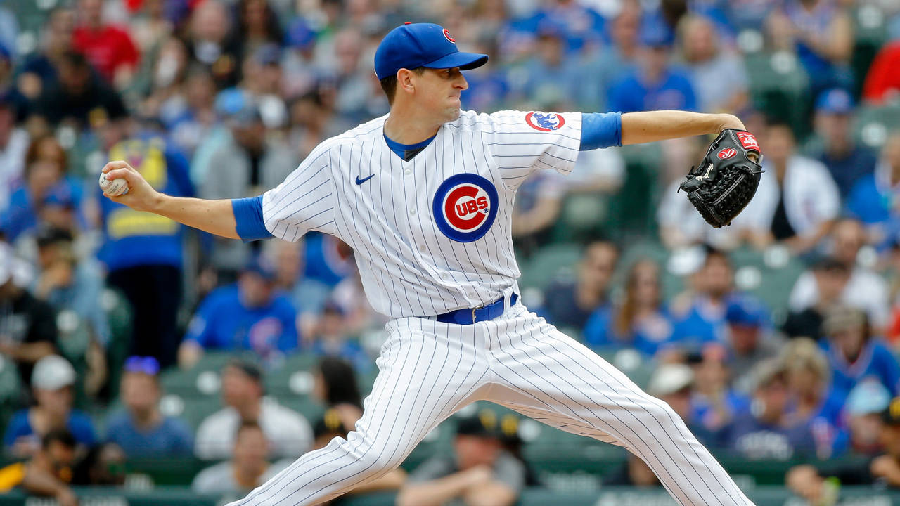 Chicago Cubs Pitcher Kyle Hendricks Wallpaper