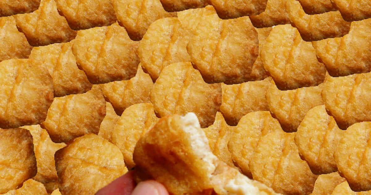 Chicken Nuggets Digital Art Wallpaper