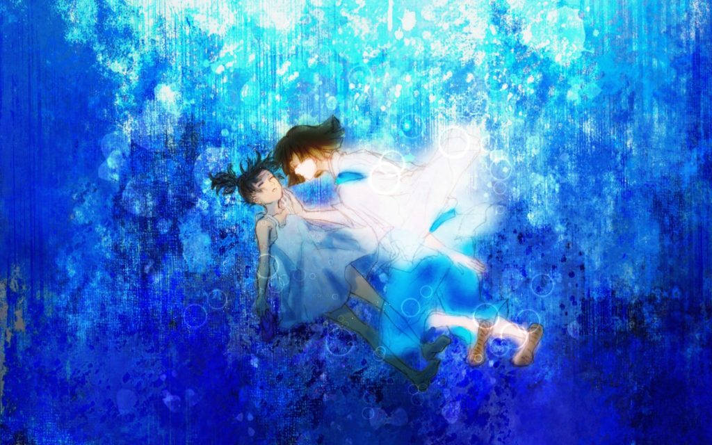 Chihiro And Haku Anime Desktop Wallpaper