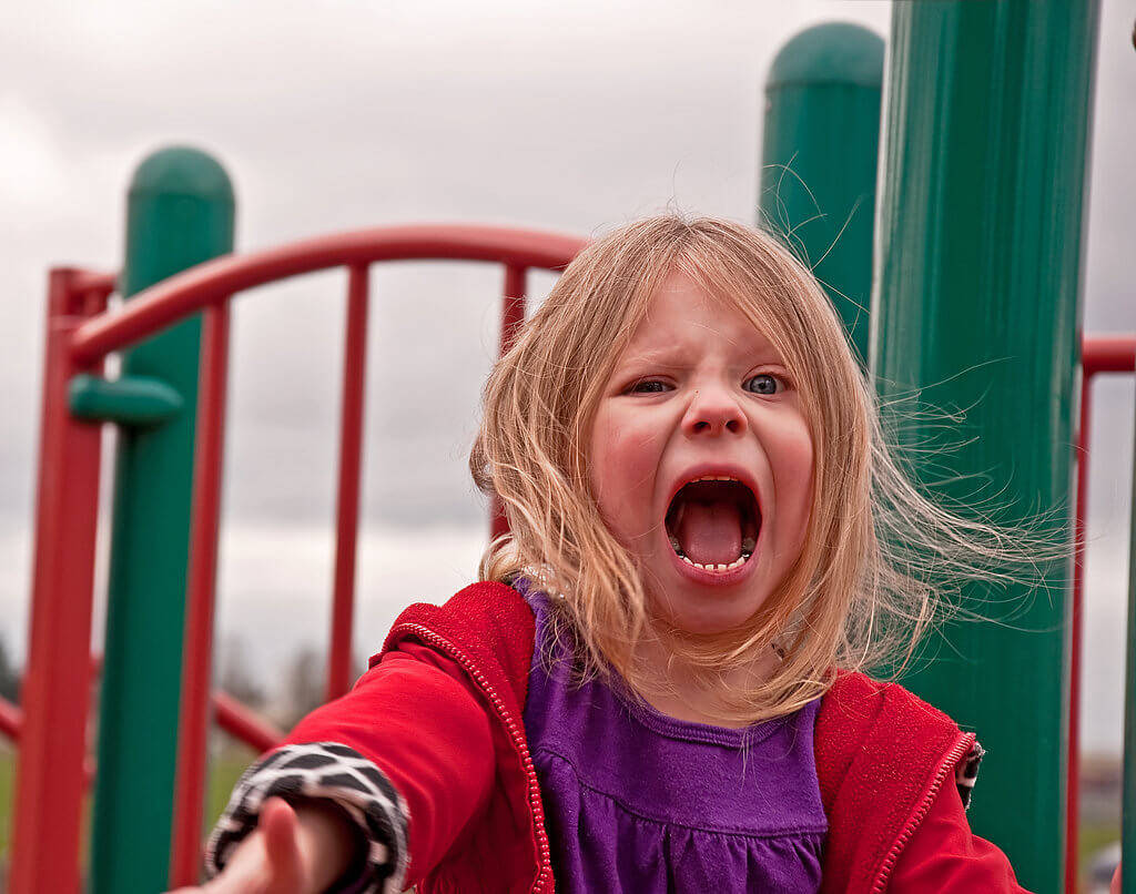 Child Shouting At Mean People Wallpaper