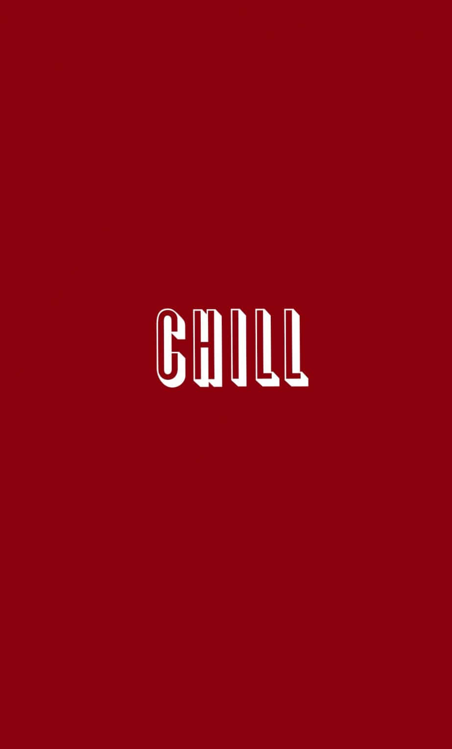 Chill Red Aesthetic Wallpaper