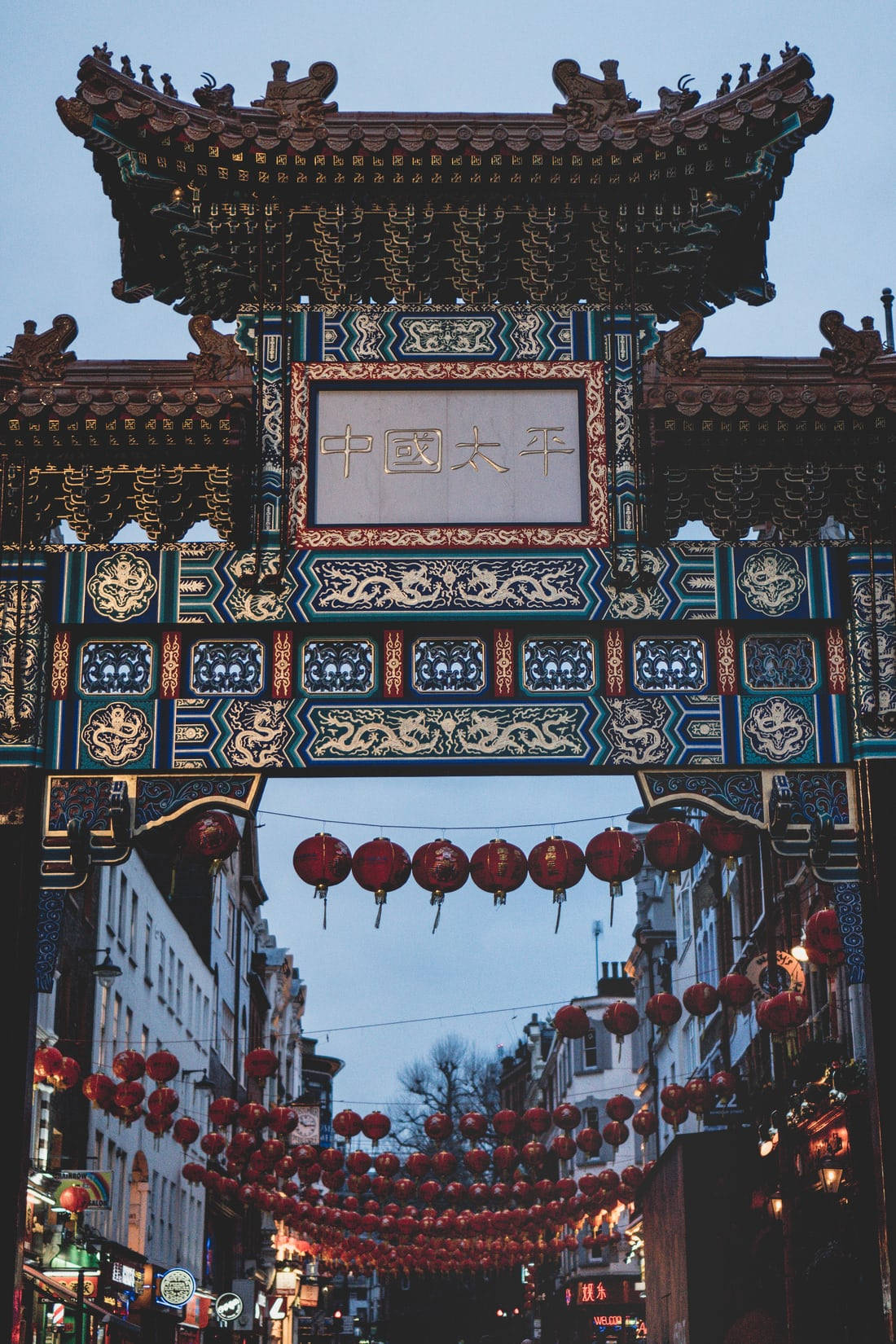 Chinatown Gate Ark Wallpaper