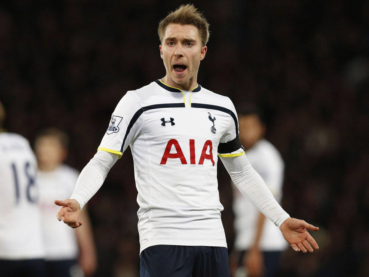 Christian Eriksen Angry Look Wallpaper