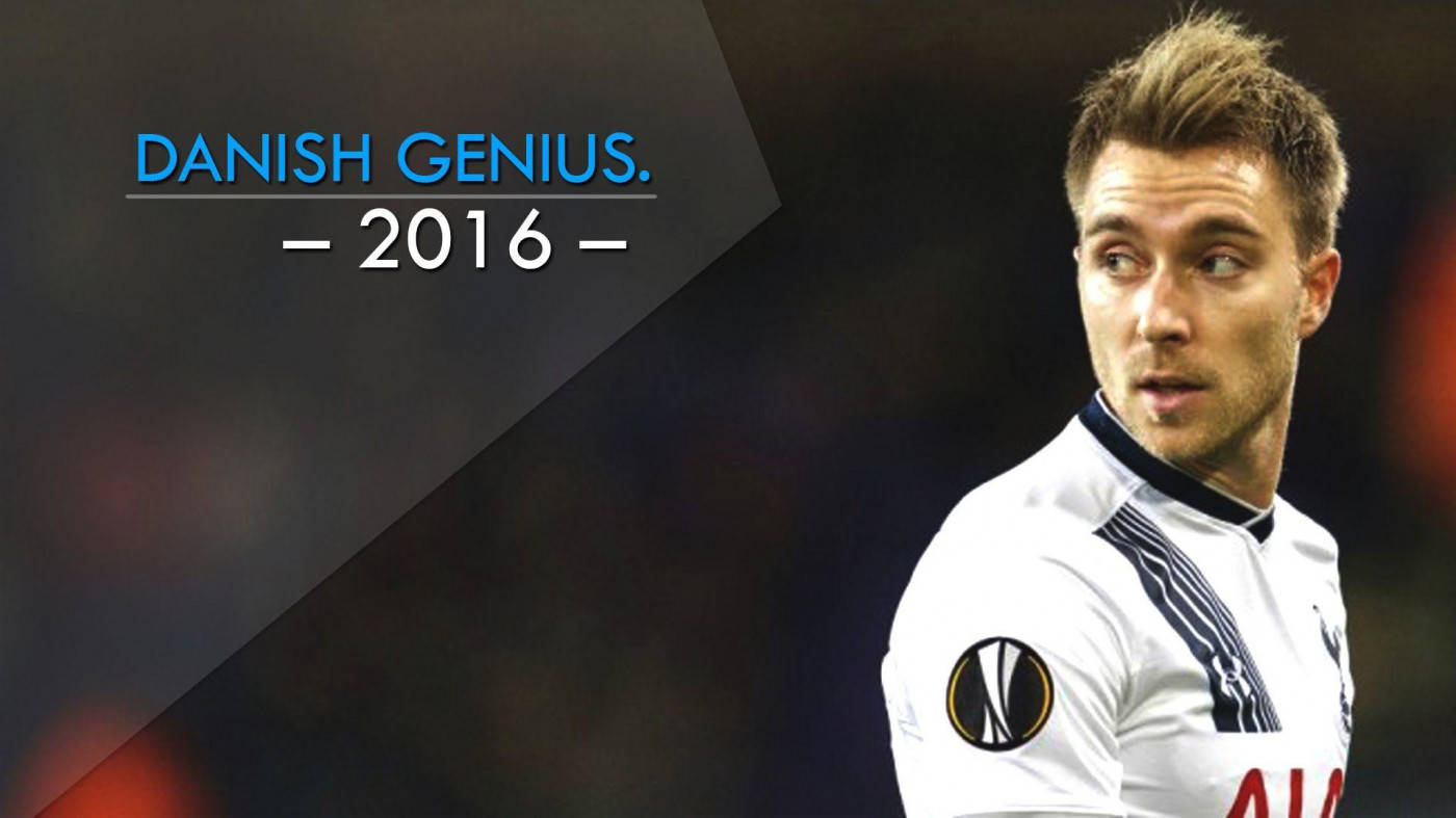 Christian Eriksen Danish Genius Wallpaper