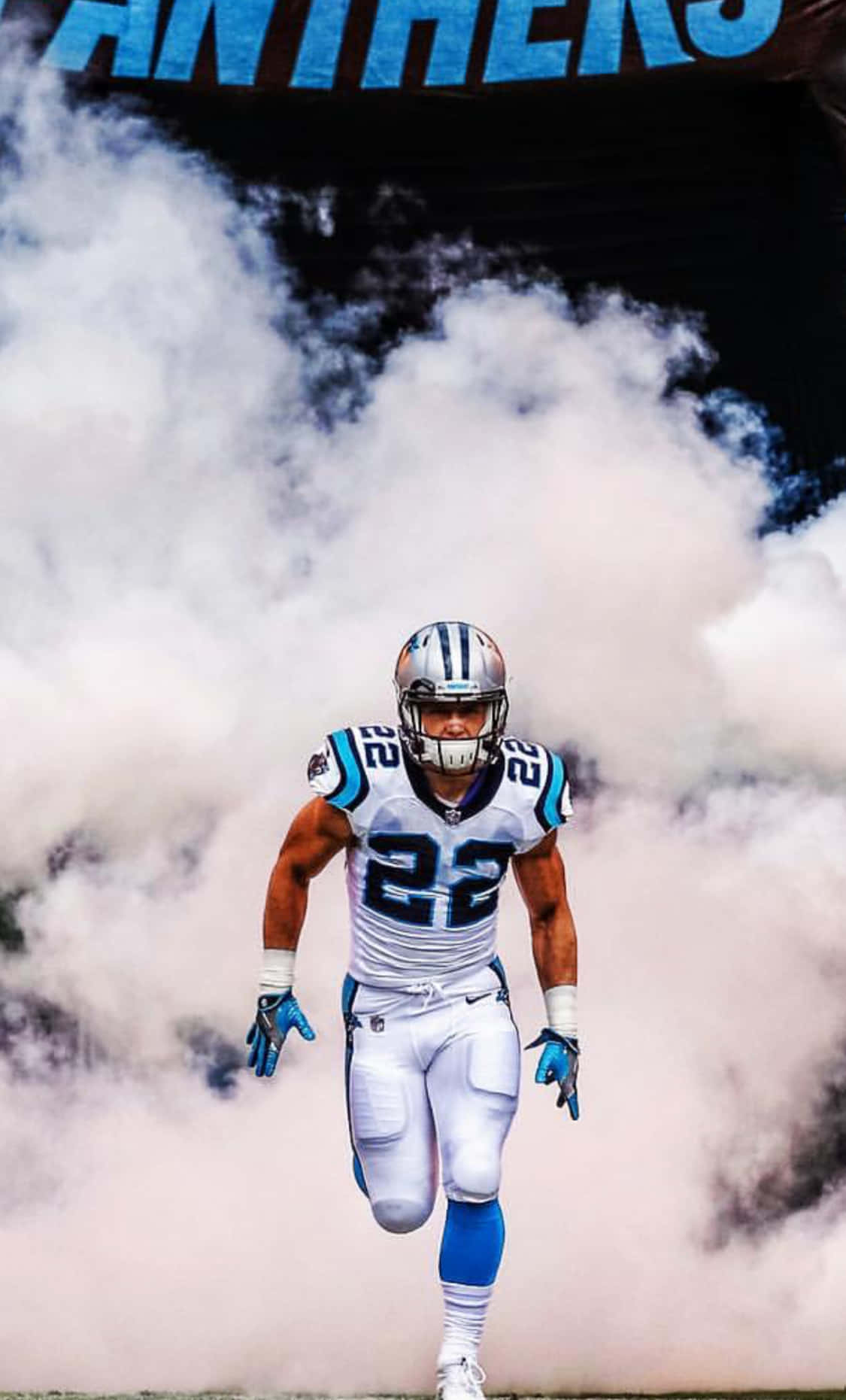 Christian Mccaffrey, The Nfl Player And Carolina Panthers Running Back Wallpaper