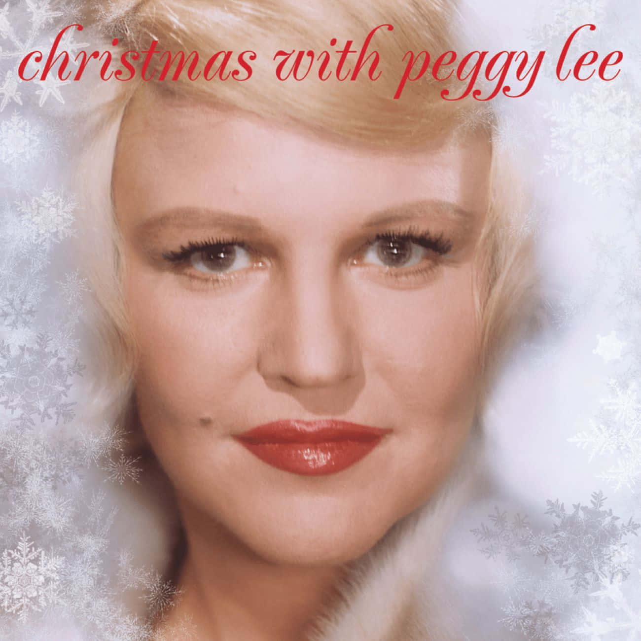 Christmas With Peggy Lee Album Cover Wallpaper